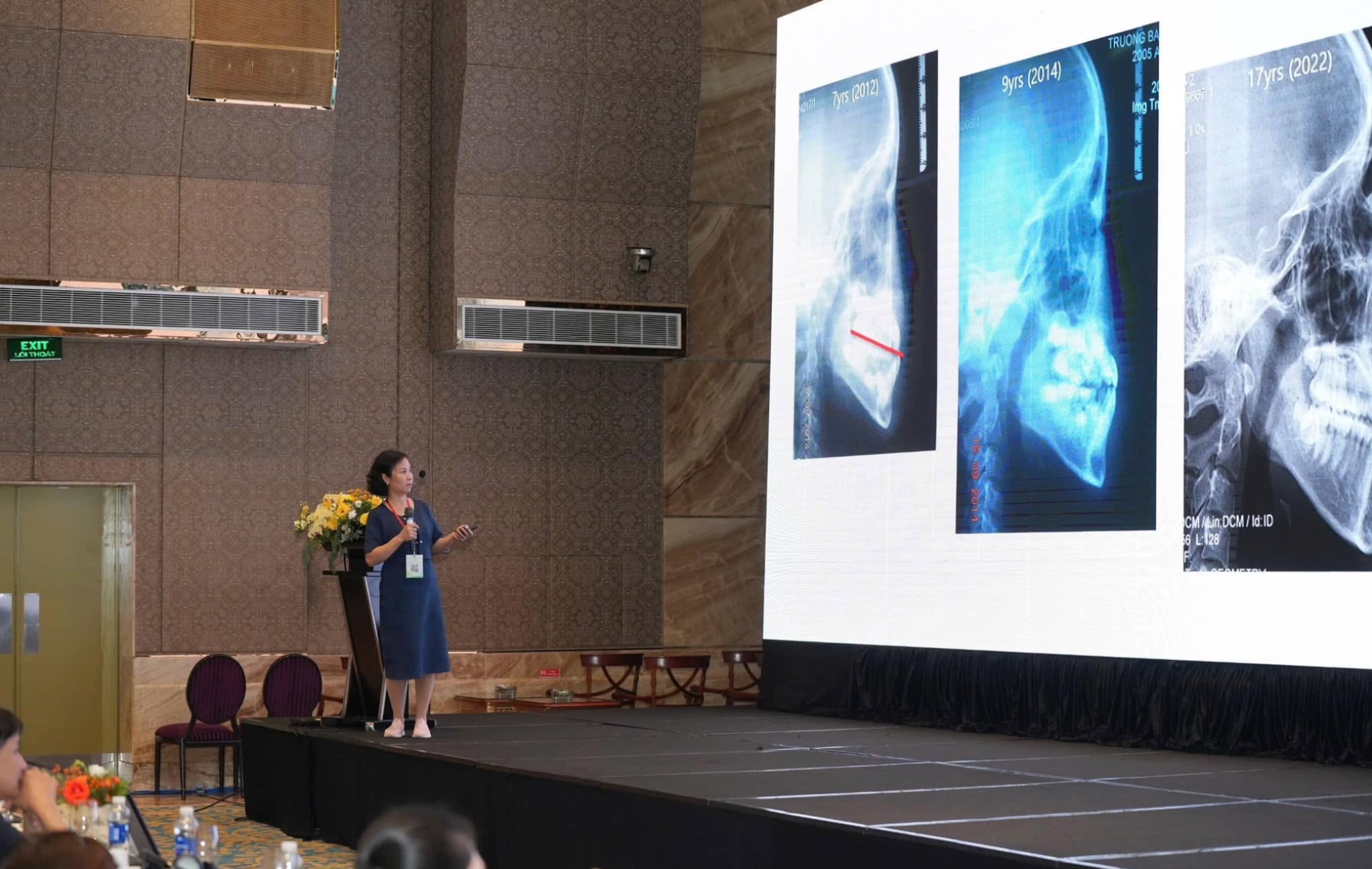 TS.BS. Hồ Thị Thùy Trang tại hội nghị